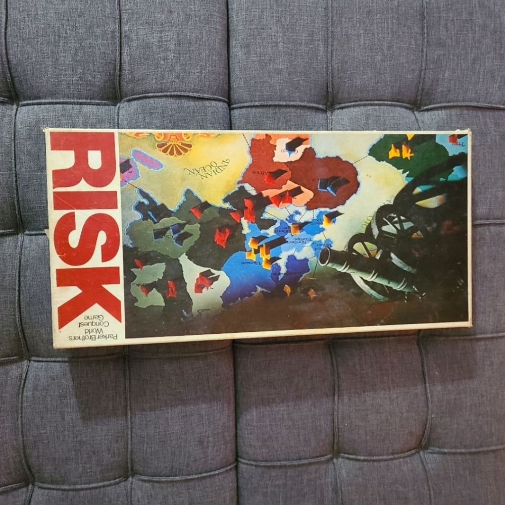 Vintage RISK Parker‎ Brothers World Conquest Game 1975 usa